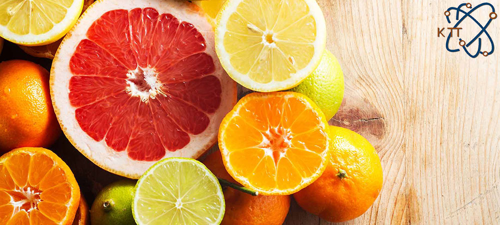 پرتقال و لیمو و گریپ فروت منابعی غنی از سیتریک اسید