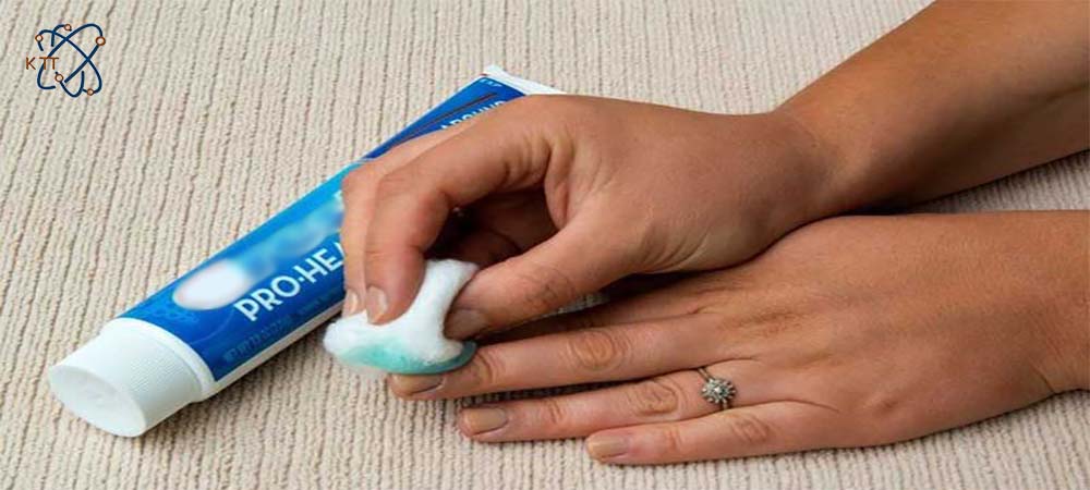 استفاده از خمیردندان در پاک کردن لاک ناخن دست