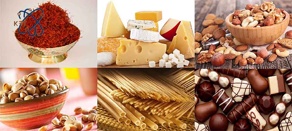 انواع پنیر، آجیل ، شکلات، ماکارانی و پسته حاوی فوماریک اسید