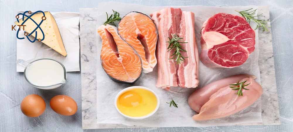 انواع گوشت قرمز، ماهی، مرغ، تخم مرغ، شیر و پنیر حاوی ویتامین B